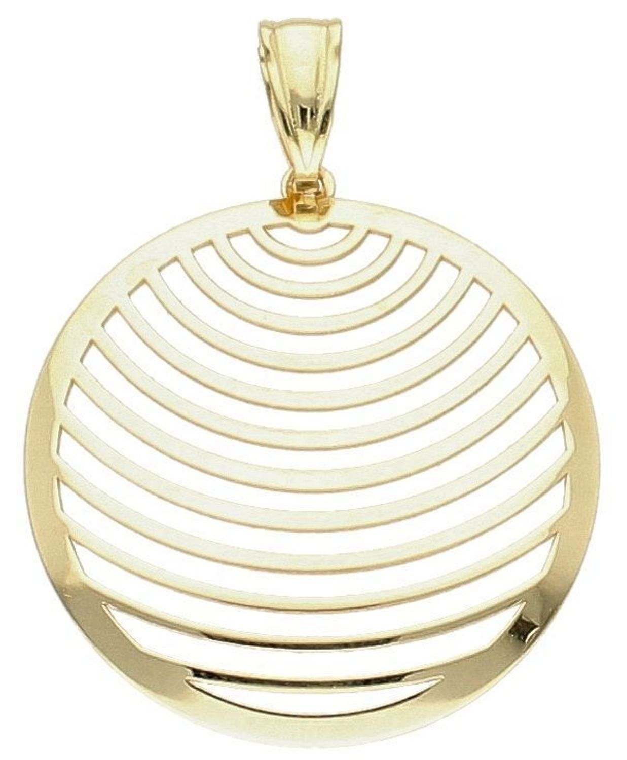 Złota zawieszka 375 klasyczne kółko ZA 7014 375.jpg